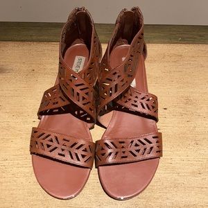 Steve Madden Cognac Tunnic Sandals